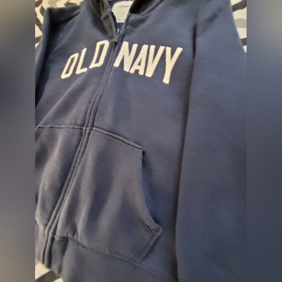 Boys old navy zip up Hoodie size 5T in color Navy - Picture 5 of 7